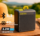 Caixa de som portátil EDIFIER MP85, bateria com duração de 8 horas, Bluetooth 5.3