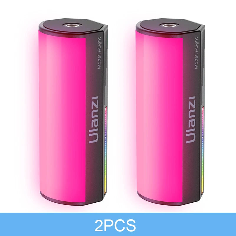 Ulanzi i-Light VL119 RGB Bastão de luz portátil LED RGB 2500-9000K - Iluminação fotográfica Tubo magnético Luz para vídeo Vlog