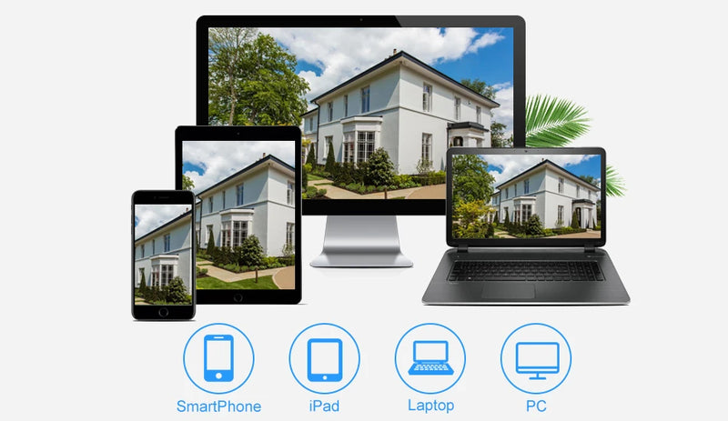 Gravador de vídeo em rede Smart Wifi NVR 8CH 5MP H.265 para sistema de segurança sem fio com suporte para detecção facial Onvif HDD 2,5'' ICsee APP