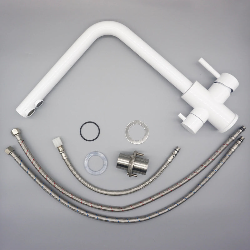 Torneira de cozinha preta com filtro de água Torneiras de cozinha Filtro de torneira Misturador Purificador de água Água potável Torneiras