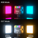 Ulanzi VL49 Mini RGB LED Luz de Vídeo 2700K-9000K Luz de Preenchimento para Câmera Iluminação de Fotografia Pocket Live Tiktok Vlog Lâmpada de Luz