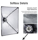 Kit de fotografia 2,6 x 3 m, estúdio fotográfico, softbox com cenários, tripé, tecido não tecido, adequado para fotos, fotografia doméstica