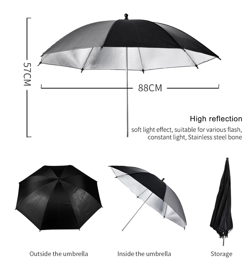 Kit de fotografia 2,6 x 3 m, estúdio fotográfico, softbox com cenários, tripé, tecido não tecido, adequado para fotos, fotografia doméstica