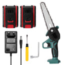 Motosserra KKMOON 21V 4/6/8 polegadas Serra elétrica de corrente sem fio Serra de poda portátil Serra elétrica portátil para marcenaria Ferramenta de corte