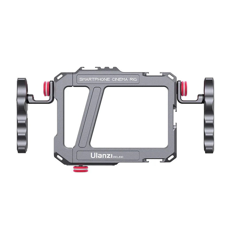 Suporte para celular Ulanzi Lino para vídeo e vlog, com alça para iPhone X de 5,4'' a 6,7'', 11, 12, 13, 14 Pro Max, Android, fotografia