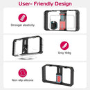 Ulanzi Smartphone Cage Filmmaking Case Small U Rig Hand Grip Phone Video Stabilizer com Cold Mount para iPhone 13 14 15 Android