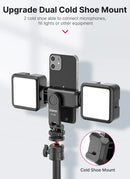 Suporte vertical para celular Ulanzi ST-06S para câmera DSLR, monitor, tripé, braçadeira para gravação de vlogs com smartphone