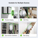 Nível a laser autonivelante Huepar de 2 linhas, feixe verde/vermelho, base magnética, bateria de íons de lítio recarregável, para construção e ferramentas de bricolage