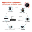 Microfone para saxofone Wireless Instruments, receptor e transmissor sem fio, alcance de 160 pés, plug and play, ótimo para trompetes XIAOKOA UHF