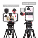 Ulanzi Smartphone Cage Filmmaking Case Small U Rig Hand Grip Phone Video Stabilizer com Cold Mount para iPhone 13 14 15 Android