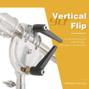 Suporte de luz de aço inoxidável SH 2,8 m para serviço pesado, peso de carga de 10 kg, tripé de suporte para estúdio fotográfico com luz LED