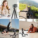 Ulanzi MT-11 Mini Tripé Polvo Flexível para GoPro iPhone Smartphone DSLR Câmera SLR Vlog Bastão de Selfie Portátil 2 em 1 Tripé