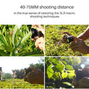 Ulanzi 75MM 10X Super Macro Lens Phone Camera Lens 17MM Thread Phone Lens with Clip for iPhone 15 14 Sumsang