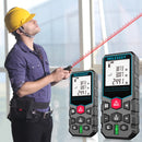 Fita métrica a laser MILESEEY X5 40M 50M 60M 80M 100M 120M Telêmetro a laser
