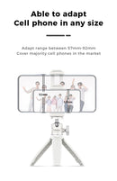 Ulanzi MT-08 Mini Tripé Branco Dobrável Monopé Tripé 1/4'' Universal para DSLR Android iPhone Smartphone