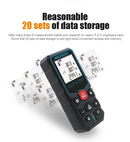 Fita métrica a laser MILESEEY X5 40M 50M 60M 80M 100M 120M Telêmetro a laser