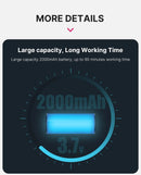 Ulanzi i-Light VL119 RGB Bastão de luz portátil LED RGB 2500-9000K - Iluminação fotográfica Tubo magnético Luz para vídeo Vlog