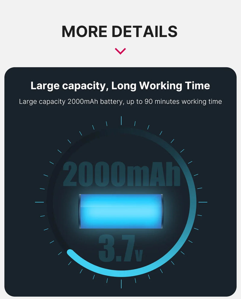 Ulanzi i-Light VL119 RGB Bastão de luz portátil LED RGB 2500-9000K - Iluminação fotográfica Tubo magnético Luz para vídeo Vlog