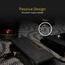 Pedal HOTONE Ammero Press 2 em 1 com controle passivo de volume e expressão (EXP) e entradas externas para outros dispositivos musicais.