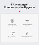 Suporte vertical para celular Ulanzi ST-06S para câmera DSLR, monitor, tripé, braçadeira para gravação de vlogs com smartphone