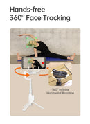 Estabilizador Gimbal Portátil Hohem iSteady Q para Celular, Haste Extensora, Tripé Ajustável com Controle Remoto para Smartphone