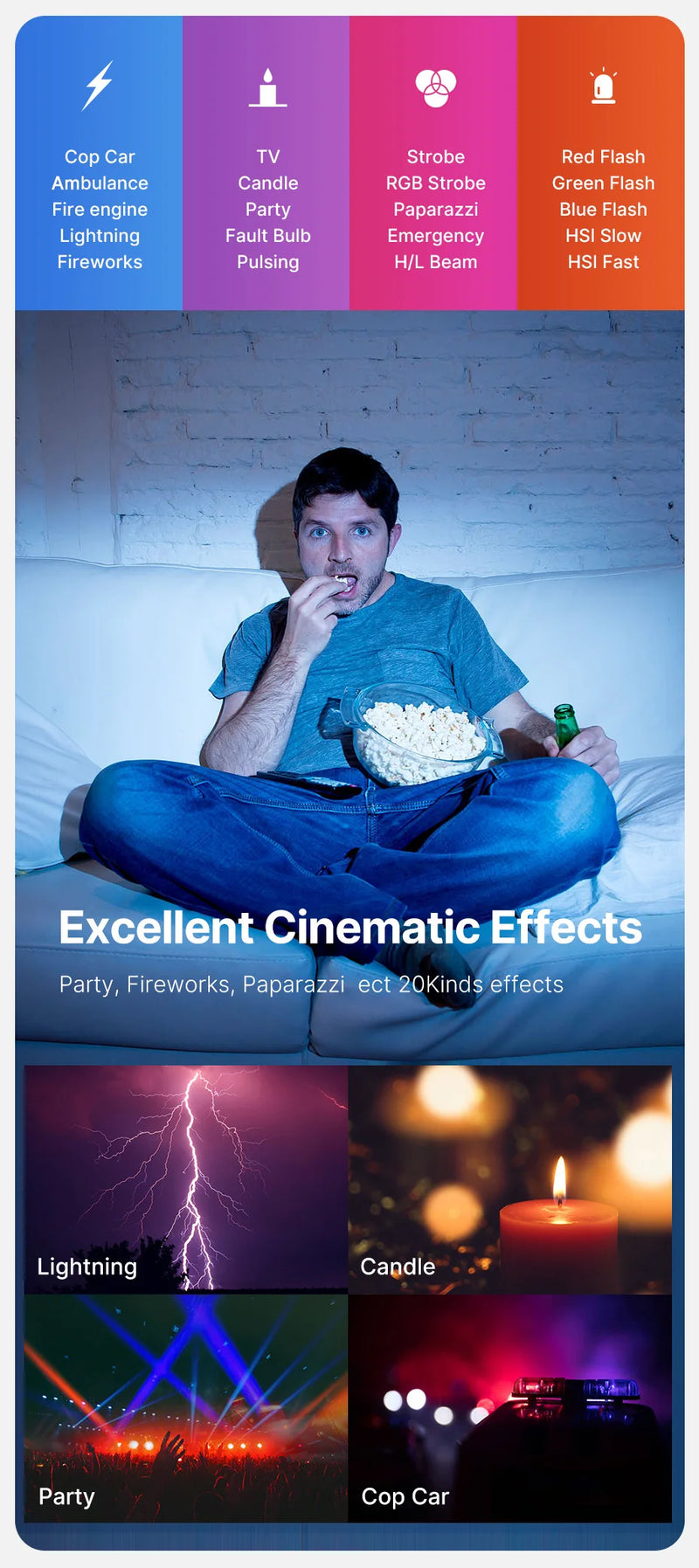 Ulanzi i-Light VL119 RGB Bastão de luz portátil LED RGB 2500-9000K - Iluminação fotográfica Tubo magnético Luz para vídeo Vlog