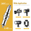 Suporte de luz de aço inoxidável SH 2,8 m para serviço pesado, peso de carga de 10 kg, tripé de suporte para estúdio fotográfico com luz LED