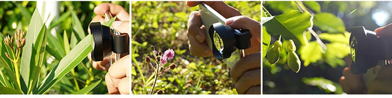 Ulanzi 75MM 10X Super Macro Lens Phone Camera Lens 17MM Thread Phone Lens with Clip for iPhone 15 14 Sumsang