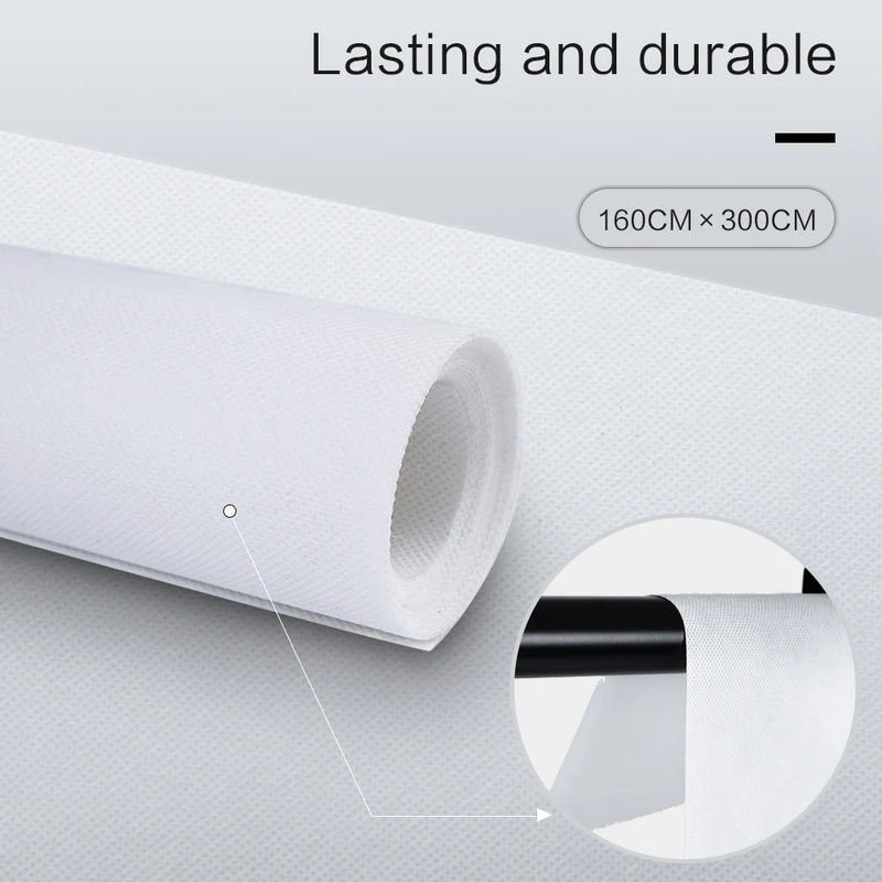 Kit de fotografia 2,6 x 3 m, estúdio fotográfico, softbox com cenários, tripé, tecido não tecido, adequado para fotos, fotografia doméstica