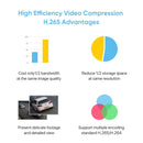 Sistema de segurança CCTV 4K 8 canais Poe NVR 8MP com detecção facial, vigilância de rede H.265, gravador de áudio e vídeo XMeye ONVIF H.View