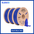 Filamento ELEGOO RAPID PLA+ de 1,75 mm, filamento para impressora 3D, suporta velocidade de impressão de 30-600 mm/s, compatível com a maioria das impressoras 3D FDM