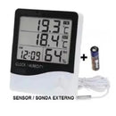 Higrômetro digital, termômetro interno, higrômetro de ambiente, medidor de temperatura, umidade