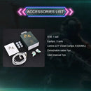 Fones de ouvido Kinera Celest Wyvern pretos com cabo e microfone, envio de IEMs brasileiros, fones de ouvido com fio Hi-Fi para jogos, para presente