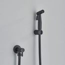 Kit de ducha manual em ouro escovado, pulverizador para bidê, torneira para bidê em aço inoxidável, válvula Shattaf, conjunto de jatos, chuveiro higiênico