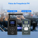 Sistema de áudio sem fio Retekess para guias turísticos: Transmissor FM FT11, Receptor de rádio FM PR13, Ideal para guias turísticos, conferências, igrejas e treinamento para Hajj.