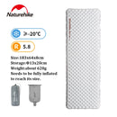Colchonete Inflável Naturehike 3.2/4.6/5.8/6.5/8.8 R Value Ultraleve Camping Colchonete Inflável para Área Externa Colchonete À Prova de Umidade