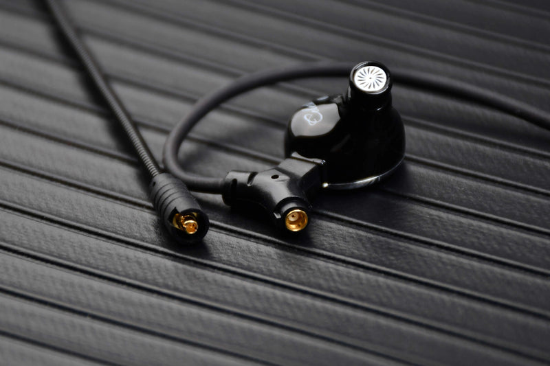 Fones de ouvido Kinera Celest Wyvern pretos com cabo e microfone, envio de IEMs brasileiros, fones de ouvido com fio Hi-Fi para jogos, para presente