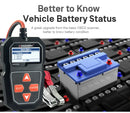 Testador de bateria automotiva KONNWEI KW208 12V 100 a 2000CCA, testador de circuito de partida e carga, aplicador de bateria, ferramentas para bateria de 12 volts