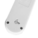 Filtro de Linha Cabo 2M Tomada Energia 4, Entrada USB 3 e 1 Botão Liga e Desliga Geral - 100-220V,10A