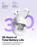 Fones de ouvido sem fio SoundPEATS Air5 Snapgragon Sound com aptx Adaptive Lossless e QCC3091, ANC Bluetooth V5.4 Fones de ouvido com 6 microfones