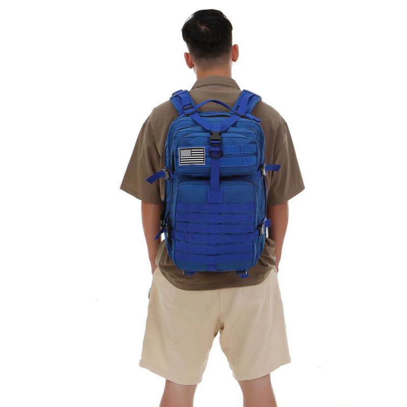 Mochila de nylon impermeável 30L/50L 1000D para caminhadas, pesca e caça, para atividades ao ar livre, esportes táticos, acampamento e caminhada