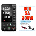 Fonte de alimentação com display digital ajustável Mini fontes de alimentação de laboratório Regulador de tensão 60V 5A 120V 3A 32V 6A KUAIQU 30V 10A DC