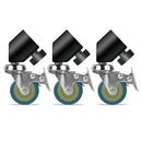 Tripé superestável de 2,9 m, grande, dobrável, suporte de luz, estrutura de elevação, rodas, fotografia, softbox, estúdio fotográfico, aço inoxidável