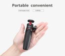 Ulanzi MT-08 Mini Tripé Extensível Portátil para Vlog, Smartphone, Selfie Stick, Tripé com Suporte para Câmera Canon, Sony, Nikon, DSLR e Celular