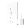 Interruptor Inteligente 1, 2, 3 ou 4 Botões Monopolar, sem Necessidade de Neutro, 1 Canal, 16A - Compatível com Alexa e Google Home