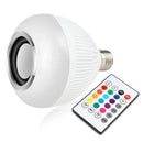Alto-falante LED 12W Alto-falante Bluetooth com controle remoto Alto-falante LED Alto-falante Bluetooth com luz colorida