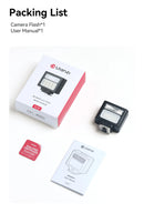 Ulanzi SL01 SL02 Mini Câmera Flash Light SpeedLite GN8 6500K para Canon Sony Nikon Fuji Câmera DSLR Vlog Live Fotografia ao ar livre