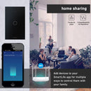 Interruptor Inteligente Tuya Compatível Alexa, Smart Switch com Neutro, APP e WiFi por Toque,
