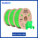 Filamento ELEGOO RAPID PLA+ de 1,75 mm, filamento para impressora 3D, suporta velocidade de impressão de 30-600 mm/s, compatível com a maioria das impressoras 3D FDM