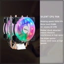 Cooler de processador x99 para LGA 2011 RGB Ventilador IWONGOU 2 Heatpipes CPU Radiator PWM 3Pin Fans para Intel 1366/1700/AM4/AMD